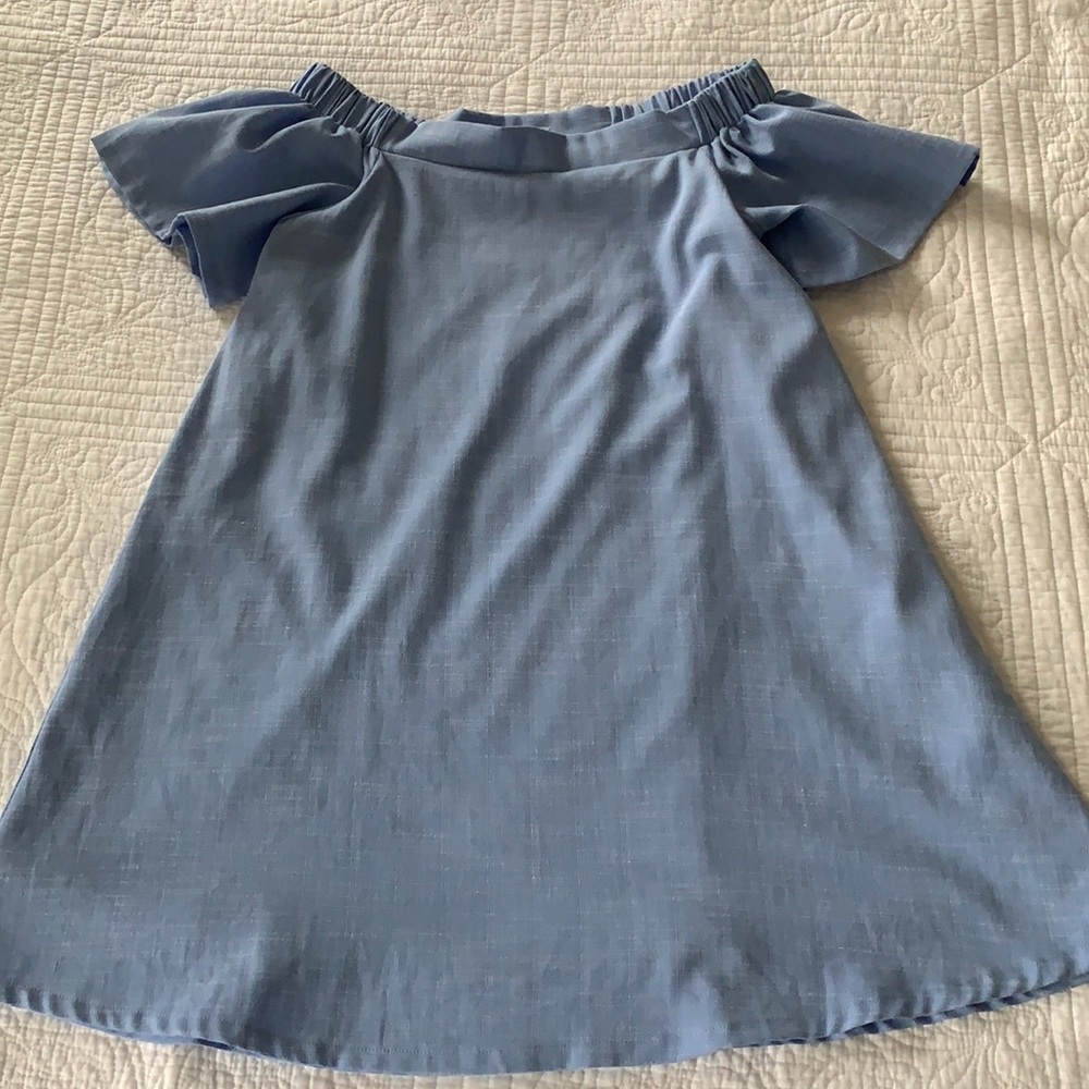 Off the shoulder spring dress